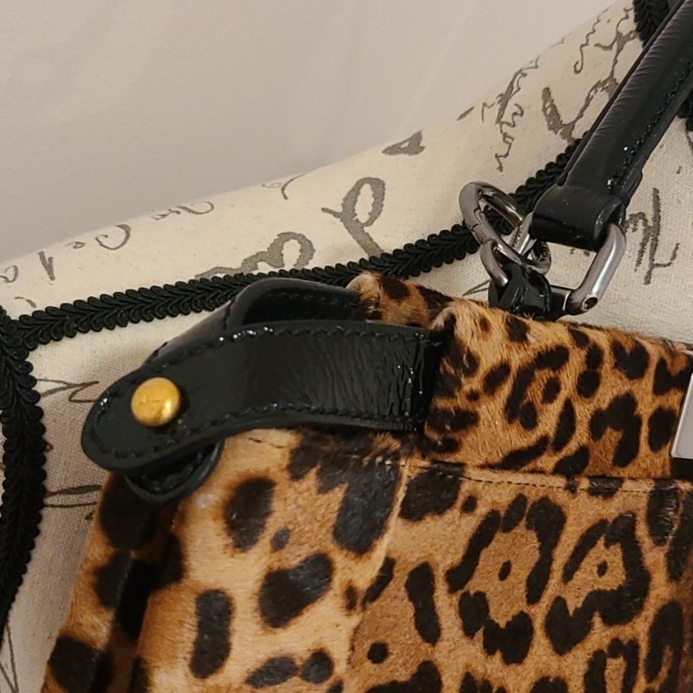 Rare authentic Fendi Peekaboo pony-style calfskin handbag - Picture 7 of 16